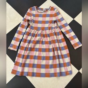 Hanna Andersson Multicolor Checkered Kids Dress